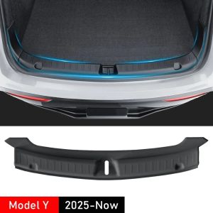 For Tesla Model Y Juniper 2025 Trunk Sill Plate Protector TPE Rubber Protector Tesla Threshold Bumper Pad Prevent Scratching