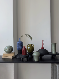 Zen Style Retro Creative Double-Ear Ceramics Vase