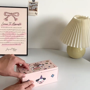 【24H】Surprise Pop Up Gift Box 10 Mini Boxes Money Cash Photo Birthday Graduation Housewarming Party Gift Set Pink Blue