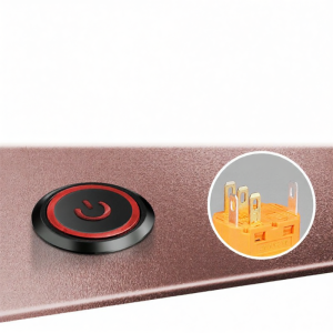 LANBOO | Waterproof IP65 Large Current Metal Push Button Switch with Light 22mm