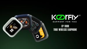 KOORFLY EP1000 Earphone TWS Bluetooth Headset Smart HD Large Screen Original Multi-Function Wireless Earbuds