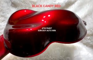 Sơn đỏ candy đậm (black candy red) - Sơn 1k phủ bóng