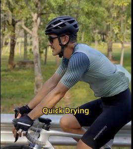 ROCKBROS Cycling Jersey for Women Outdoor Bicycle Clothing MTB Riding Breathable Quick Dry Shirt Short Sleeve