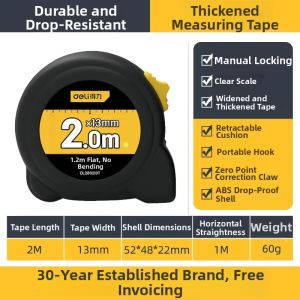 deli | Thick & Rugged Tape Measure 5m