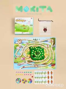 Đồ chơi cho bé trò chơi trẻ em bẫy thỏ và rùa vượt bẫy cà rốt đồ chơi trí tuệ thông minh Board Game - shop MOKITA