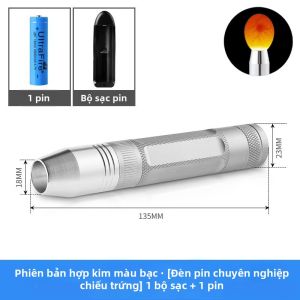 NIOYE | Đèn Tay Tái Sạc Có Ánh Sáng Mát Lạnh