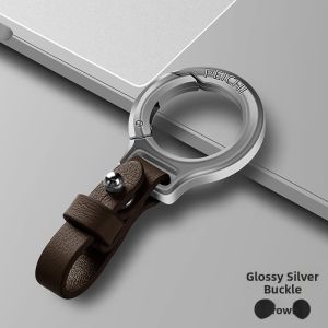 Mens Creative Anti-Loss Car Keychain