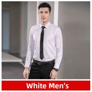 STARMAGNOLIA | Gray Long Sleeve Wrinkle-Resistant High-End Womens Business Shirt