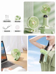 พัดลมมือ USB แบบพกพา 2025 ใหม่ ดูดซับเสียงได้ 2906 พัดลมโต๊ะไฟฟ้าขนาดเล็ก พัดลม USB แบบพกพา พัดลม USB แบบพกพา สำหรับทุกเพศ ทุกวัย