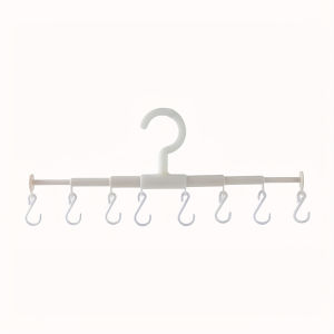 Hat Storage Display Rack Coat and Hat Hanger Organizer Underwear Tie Storage RacHome Wardrobe Storage Organizer 8-Hook Rack