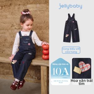 Jelly Baby | Quần Dây Đeo Phong Cách Pháp Dành Cho Trẻ Em Dễ Thương cho Mùa Thu