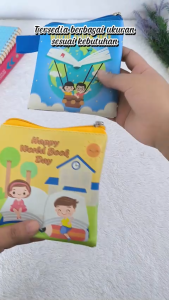 Souvenir World Book Day Mini Wallet Case Dompet Pouch Sovenir Kado Hari Buku Dunia