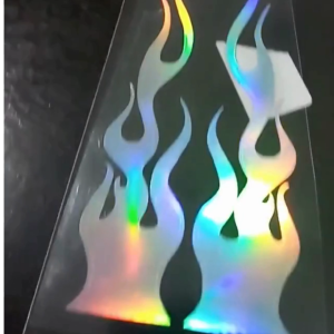 2 PCS Burning Flame Sticker for Motorcycle Stickers Waterproof Decals Hot Racing Fire Vinyl Decals
