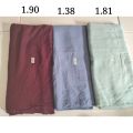 kain rayon twill polos. 