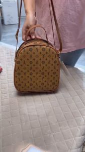 SPS BAGS#342 Fashionable Women`s handbag and sling bag designed as a multi-purpose bag that can be used as a handbag shoulder bag or sling bag with its adjustable and detachable straps.