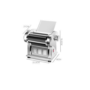 110V 220V Mesin Pembuat Mie Listrik Multifungsi Baja Tahan Karat 6 Kontrol Gigi Mesin Spaghetti Listrik Adonan Pangsit