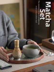 Tea Whisk Stand Matcha Tool Set