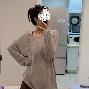 Loose Casual Korean Style Snowflake Print plus Size Womens T-shirt Early Autumn Comfortable Lazy Style Top Cover up