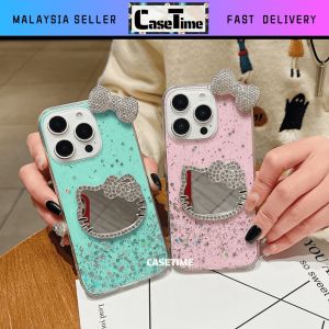 XIAOMI 11 Lite 12T Pro cute hello kitty mirror ribbon glitter phone case casing cover 手机壳