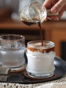 Original Little Joy Glass Beer Mug with Ice Hanging Feature Excellent Glass Texture Chinese Style round Shape Affordable Price