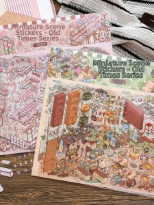 Microscale Scene Decoration Stickers