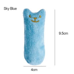 Funny Interactive Cat Toys Plush Teeth Grinding Nip Toy Kit1 Pet Supplies Cat Playthings Intelligent Function Not Available