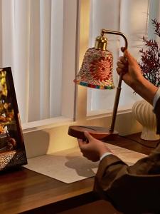 YILI DECO | Luxury Ambience Aroma Lamp Bedside Light