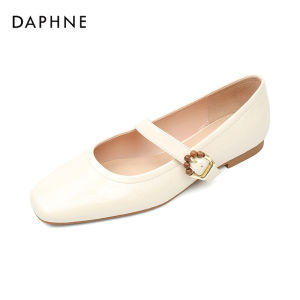 Daphne | Giày Bệt Nữ Elegance Đẹp Dễ Chịu Đầu Vuông Mary Jane