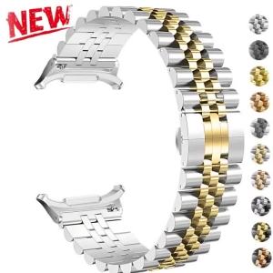 Stainless Steel Strap for Samsung Galaxy Watch8 9 40 44mm/8Classic Metal Strap Bracelet for Galaxy Watch Ultra 2025 Band Correas
