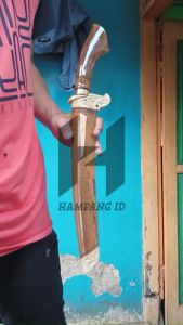 Golok Badik Sembelih Premium Golsem Philipin Baja Per Tajam Sarung Kayu Juar
