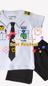 Desain Nyaman untuk Anak: Seri Profesi Kaos Anak Usia 1-6 Tahun