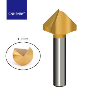 Dao Phay Tạo Cạnh Vát 3 Cạnh HSS Mũi Khoan Tạo Rãnh 90 Độ Dùng Cho Gỗ Kim Loại Thép Không Gỉ - Dụng Cụ Tạo Lỗ Thoát Khí