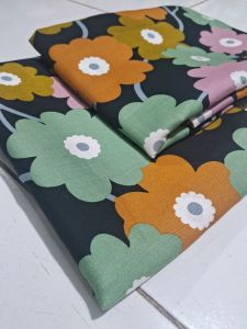 Kain Rayon Viscose Motif Bunga Harga Persetengah Meter Lebar 150 Serba Rayon