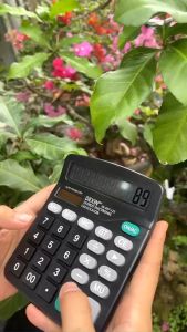 Máy Tính Để Bàn 12 Số Dexin 837-12S Màn Hình Lớn Tiện Lợi