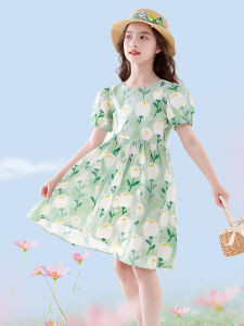 DOMIO | Summer Cotton Princess Dress for Girls