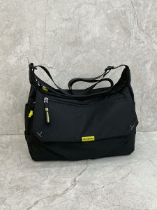 Volunteer Mens Crossbody Bag Ultra-light Large Capacity 12-Inch Tablet Bag Casual Style Single Shoulder Bag for Commuting