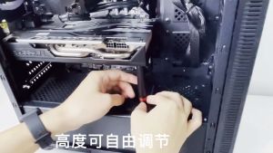 Telescopic GPU Holder Stand & Aluminum Alloy Graphics Card Brace