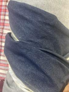 Thick but Soft Denim fabric sold per yard