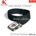 sabuk anak sekolah SD SMP SMA gambar 3D. 
