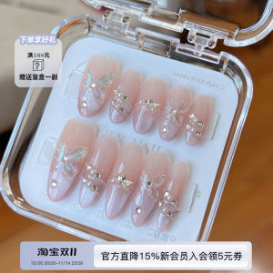 Nghệ Thuật Làm Móng Thủ Công Chất Lượng Cao Butterfly Fairy Của Lilynail Dài Vừa Phải Dễ Mang Theo Khi Chụp Ảnh Cưới