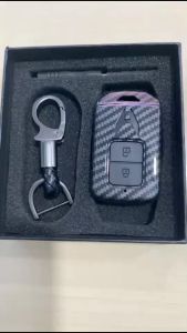 Case Carbon Smartkey Cover Key Kunci Honda HRV BRV 2 Tombol - 7099