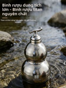 JIANGSI | Pure Titanium Outdoor Camping Hip Flask 1kg