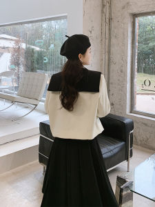 French Style Small Fragrance Wind Set Womens Early Spring New Design Sensation Niche Goddess Style Half Skirt Two Piece Set