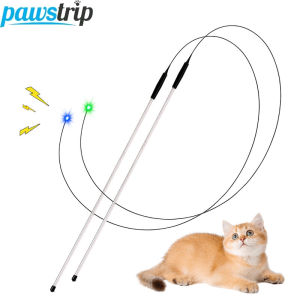 LED Interactive Cat Teaser Wand Funny Cat Stick Toys Pet Boredom Relief Toys for Cats Cat Wand Toy Pet Supplies