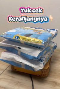 {MURAH BELI 24 BONUS 6} 6-RENCENG Happily Popok Celana Dewasa/ Pants Adult Isi 24+6pcs M1/L1/XL1/babycool