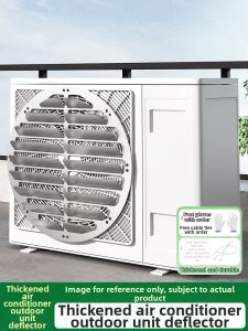 BESSGROUP | Wind Direction Adjusting Plate Anti-Direct Wind Thickened Stainless Steel Deflector