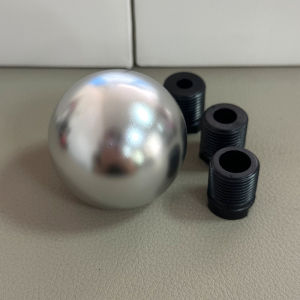Núm Điều Chỉnh Số Xe Hơi Bằng Hợp Kim Nhôm Tay Nắm Cần Số Tròn Cho Hộp Số Tự Động Kèm Bộ Chuyển Đổi - Phụ Tùng Độ JDM RACING