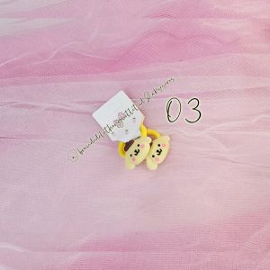 IKAT RAMBUT KARAKTER DISNEY SANRIO IMPORT / KUNCIR DONAT MOTIF LUCU / KARET IKAT RAMBUT ANAK / CUTE HAIR TIE / SCN7815