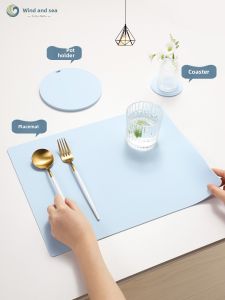 FENGHEDAHAI | Thickened Heat Resistant Silicone Table Mats Set