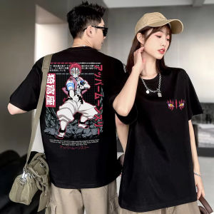Dragon Ball 2026 New Anime Demon Killer Akaza Printed Mens T-Shirt Fashion Short Sleeve Casual Loose Parent-Child Wear